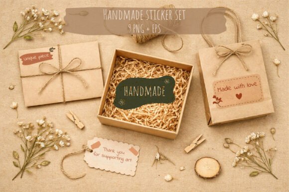 Evaluating the Handmade Sticker Set for Small Business: A Guide to Earthy Branding Assets