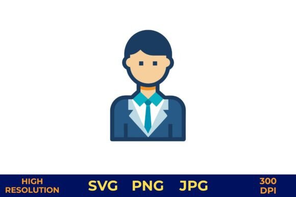 Integrating the Business Man Icon into Professional Workflows and Creative Projects