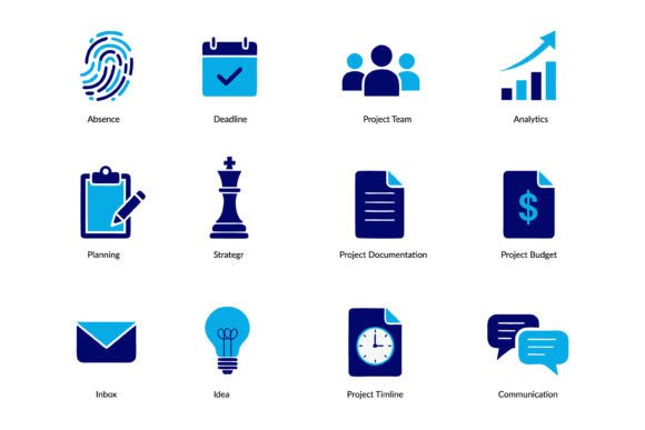 Unlocking Professional Potential: The Versatile Role of Business Project Management Icons in Creative Design