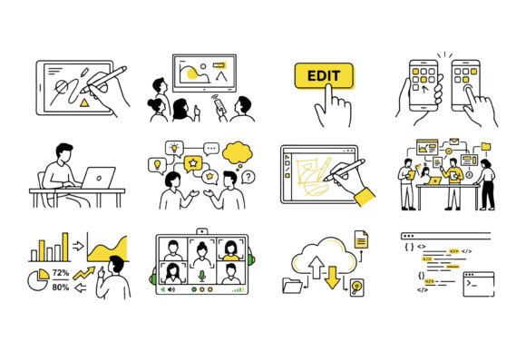 Visualizing Success: How Business, Teamwork, and Office Workflow Illustrations Elevate Your Brand