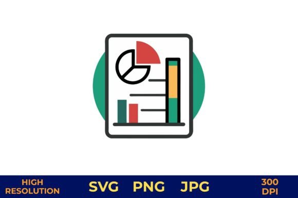 Visualizing Success: The Power of the Business Analytics Data Report Icon in Modern Design